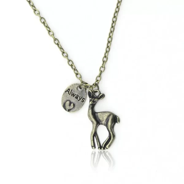 collar de patronus ciervo