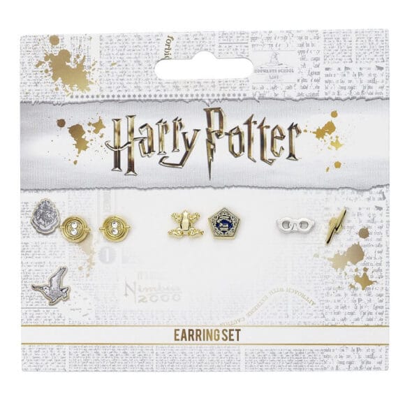 pendientes set harry potter