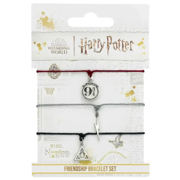 set pulseras harry potter