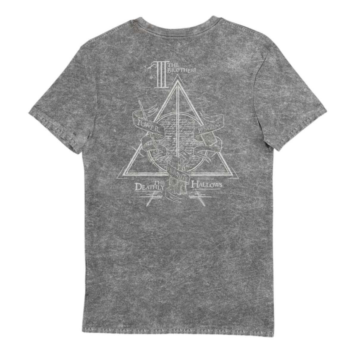 Maglietta Harry Potter – I Doni Della Morte – Licenza Ufficiale – 100% Cotone Unisex – Nero Taglia M
