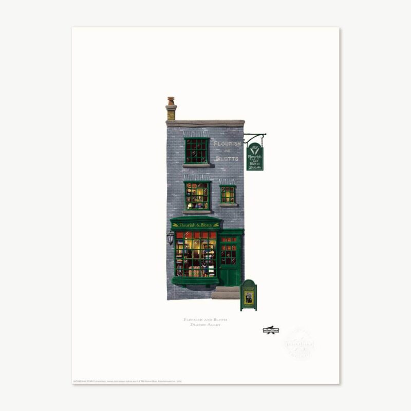 poster flourish y blotts